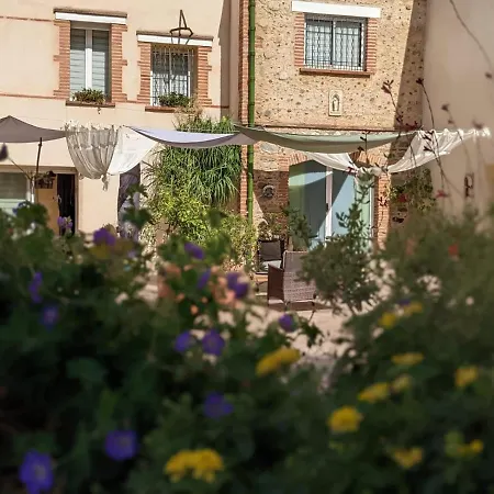 Mas Tramontane D'hôtes, Studio, Ancien Mas Agricole Dans Parc Arboré, Piscine Et Sa Vue Face Au Canigou Bed and breakfast 4*