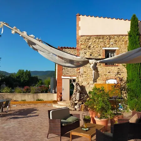 Mas Tramontane D'hôtes Et Avec Piscine Dans Parc Arboré Bed and breakfast