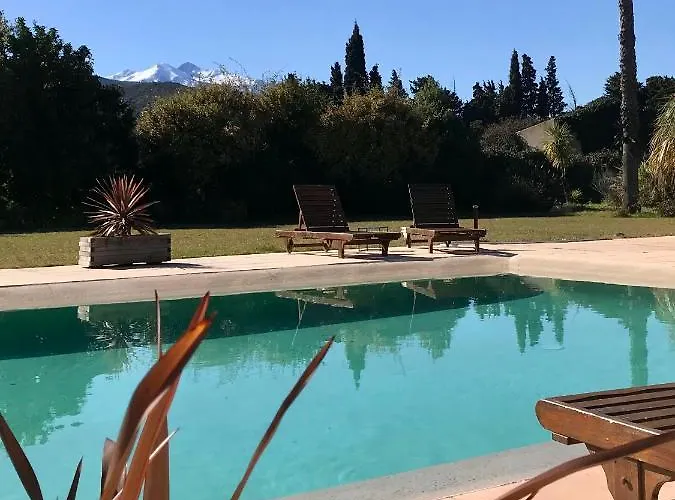 Mas Tramontane Ancien Mas Agricole Avec D'hôtes, Studio, Parc Arboré, Piscine Et Sa Vue Face Au Canigou Ille-sur-Têt