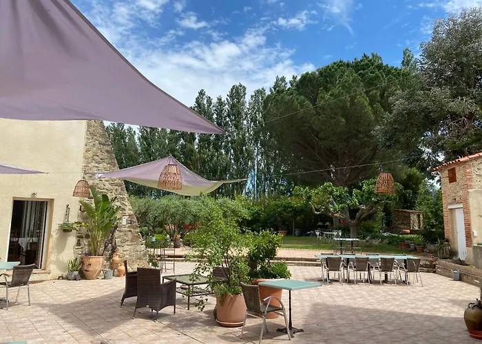 Mas Tramontane Ancien Mas Agricole Avec D'hôtes, Studio, Parc Arboré, Piscine Et Sa Vue Face Au Canigou 4* Ille-sur-Têt